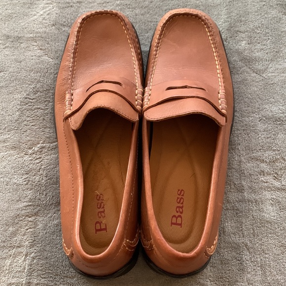 BASS -Penny Loafers - Genuine Leather- Size 8.5 - Picture 4 of 12